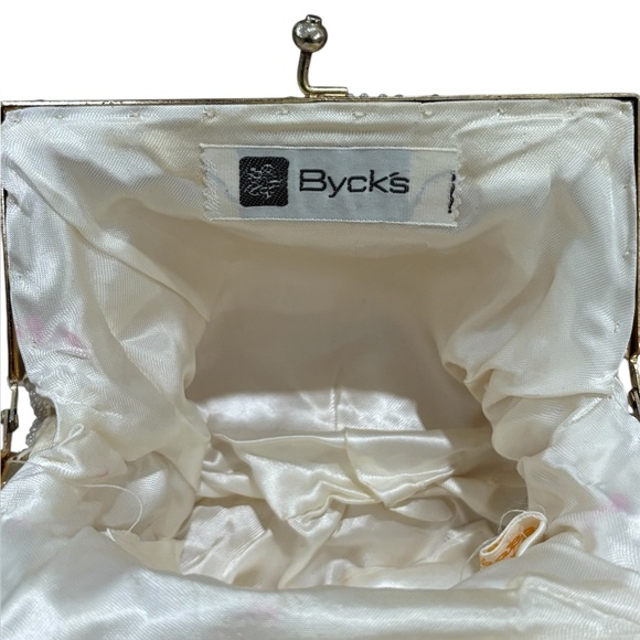 Vintage White Beaded Bag - Picture 4 of 6